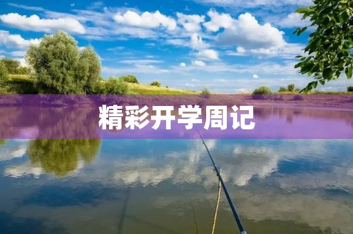 精彩开学周记