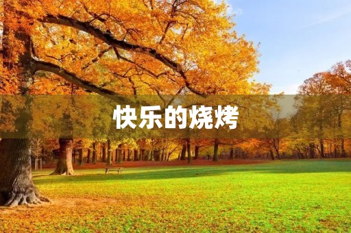 快乐的烧烤 快乐的烧烤