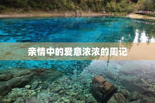 亲情中的爱意浓浓的周记 亲情中的爱意浓浓的周记