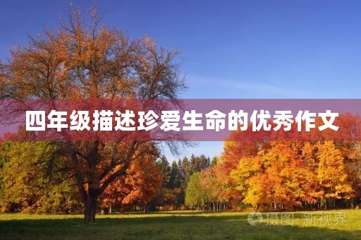四年级描述珍爱生命的优秀作文 四年级描述珍爱生命的优秀作文