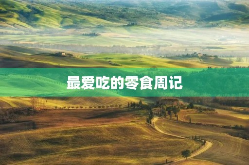 最爱吃的零食周记 最爱吃的零食周记