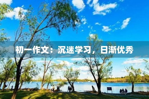 初一作文：沉迷学习，日渐优秀