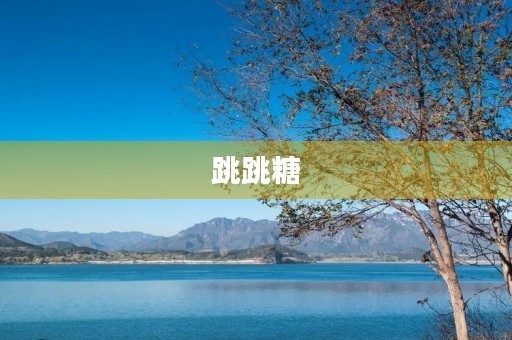 跳跳糖 跳跳糖