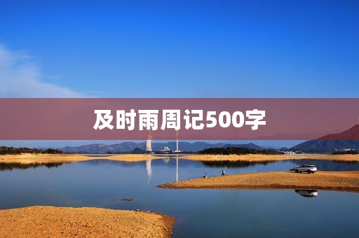 及时雨周记500字