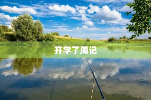 开学了周记