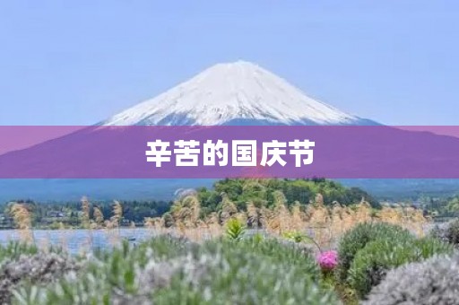 辛苦的国庆节