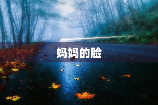 妈妈的脸 妈妈的脸