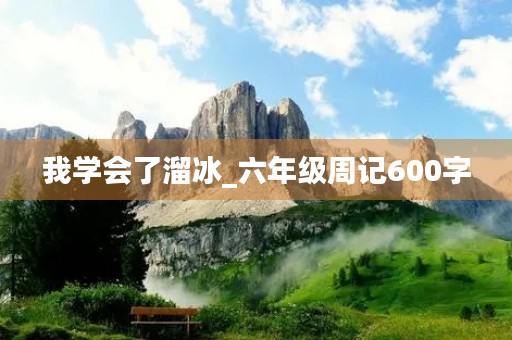 我学会了溜冰_六年级周记600字