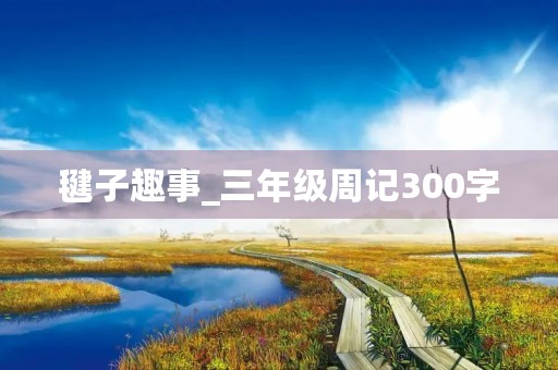 毽子趣事_三年级周记300字 毽子趣事_三年级周记300字