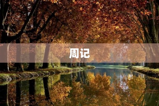 周记