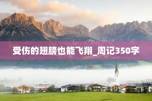 受伤的翅膀也能飞翔_周记350字 受伤的翅膀也能飞翔_周记350字