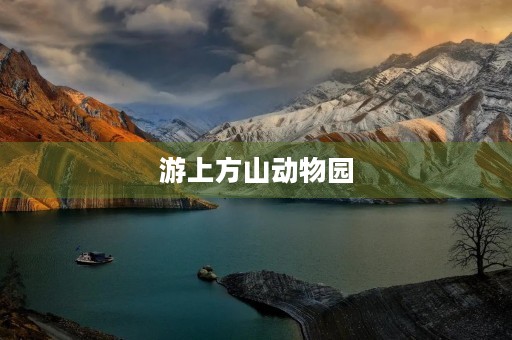 游上方山动物园 游上方山动物园
