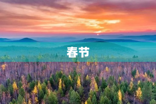 春节