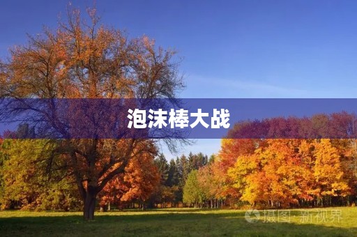 泡沫棒大战