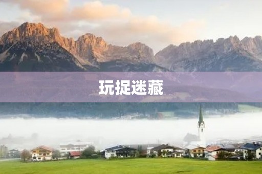 玩捉迷藏 玩捉迷藏