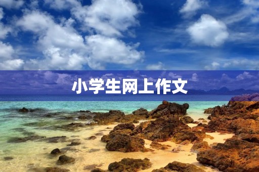 小学生网上作文 小学生网上作文