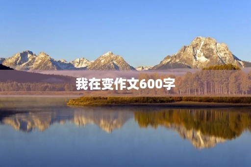我在变作文600字 我在变作文600字
