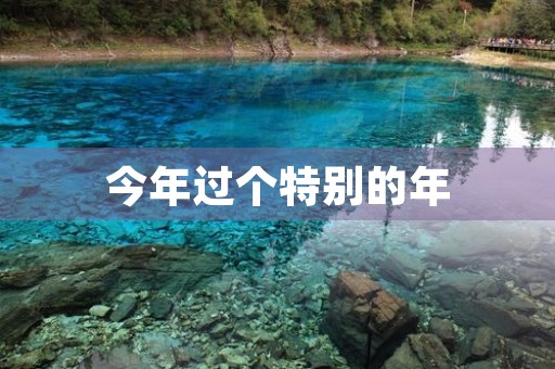 今年过个特别的年 今年过个特别的年