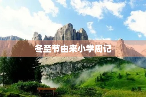 冬至节由来小学周记 冬至节由来小学周记