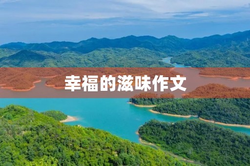 幸福的滋味作文