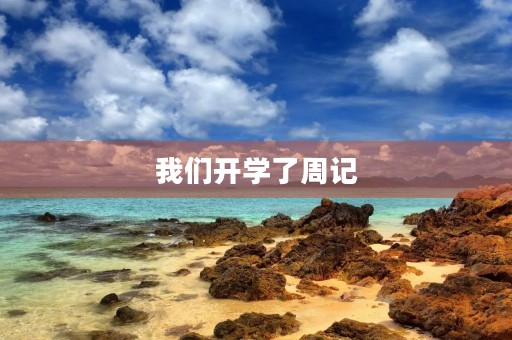 我们开学了周记 我们开学了周记
