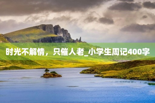 时光不解情，只催人老_小学生周记400字