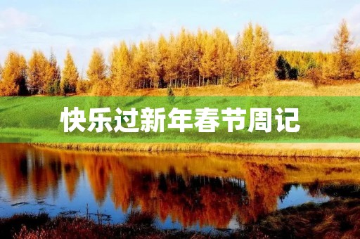 快乐过新年春节周记 快乐过新年春节周记