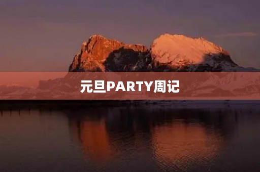 元旦PARTY周记 元旦PARTY周记