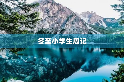 冬至小学生周记 冬至小学生周记